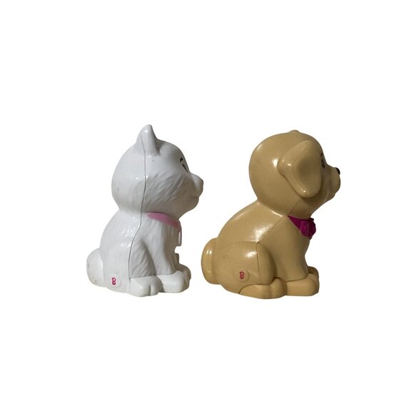 Fisher Price Little People Barbie Blissa Cat Honey Dog Play and Care Pet - Picture 2 of 5